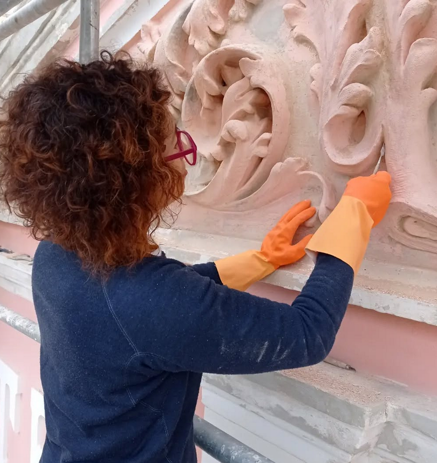 Restauración de la fachada del teatro Pereyra
